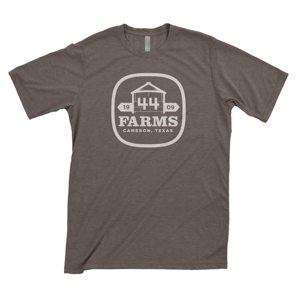 44 Farms Grain Silo T-Shirt (Brown)