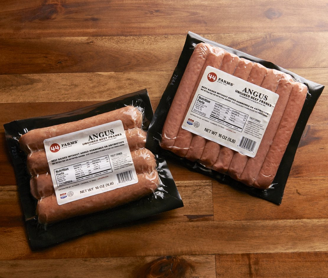 44 Farms USDA Choice Or Higher All Beef Angus Franks